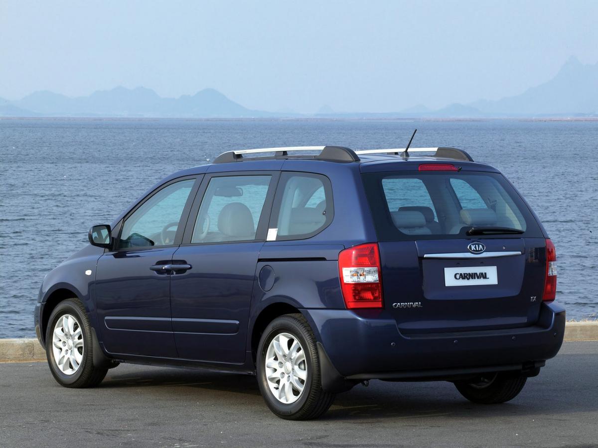 Kia Carnival technical specifications and fuel economy